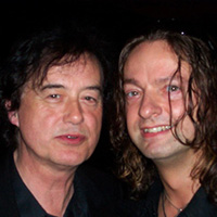 Jimmy Page and Dave K