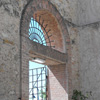 Through the arch window