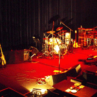 Stage set up in Tokyo