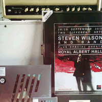 Had a great first days rehearsal yesterday with Steven Wilson & the chaps!! ?? Also received a plaque for our sold out Royal Albert Hall shows, AND a CD & vinyl version of the new album!! Life is good...